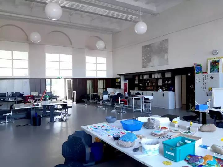 Umbau des ehemaligen Hafenkasinos zur Werkstatt für Menschen mit Behinderungen
BWB - Berlin
