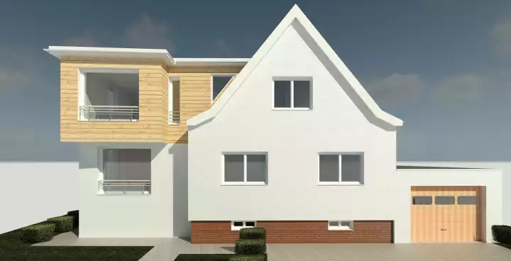 Anbau an ein kleines Siedlungshaus in Königs Wusterhausen Anbau an ein kleines Siedlungshaus in Königs Wusterhausen